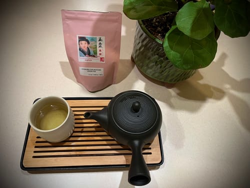 Customer photo review of Gyokuro Imperial Green Tea Cha Musume