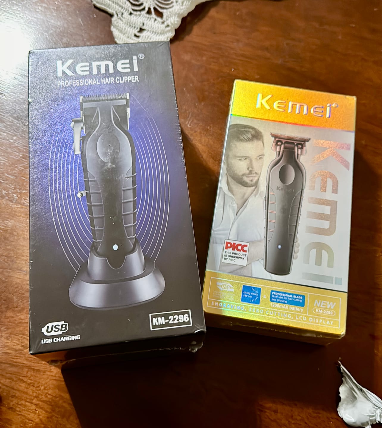 Customer photo review of pack kemei cyber