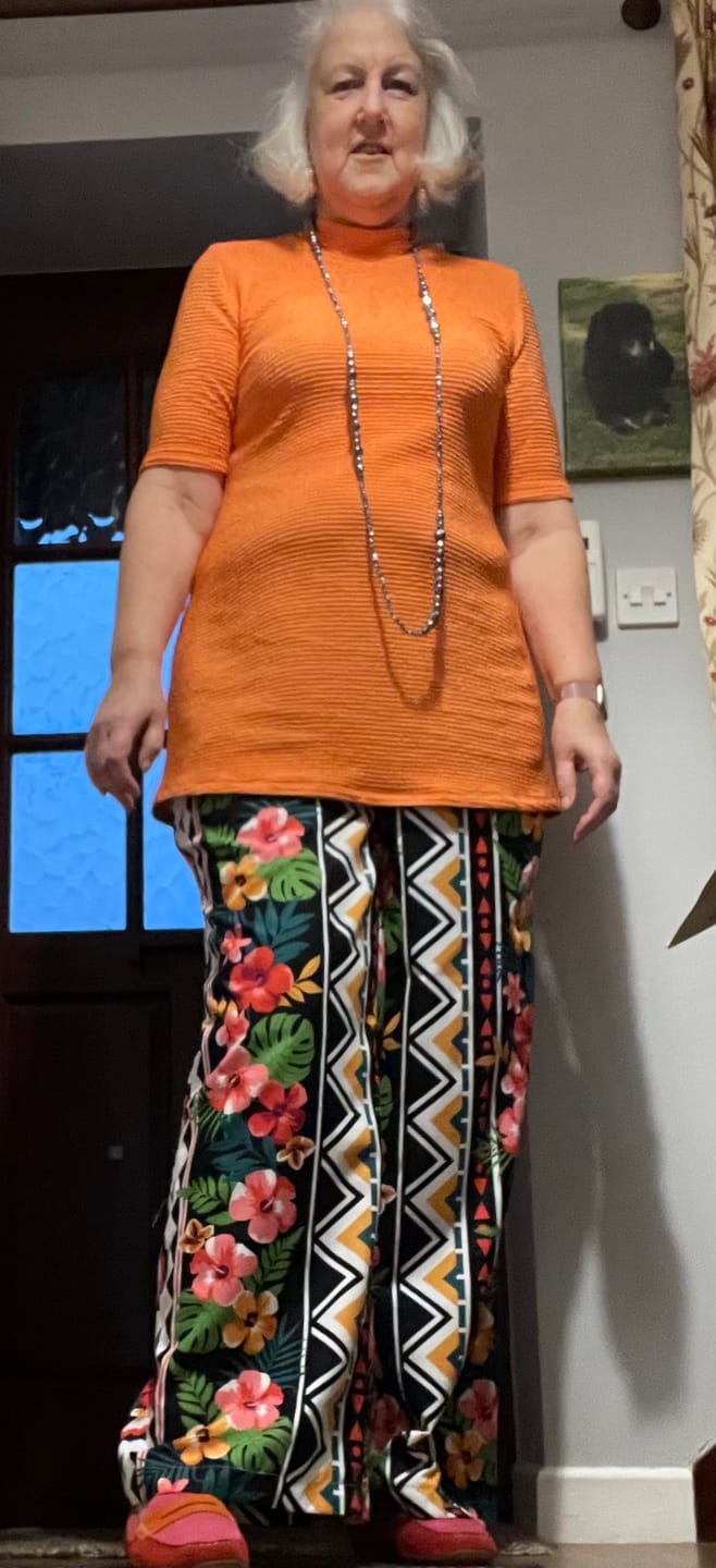 Customer photo review of Summer Floral Organic Cotton Bias Binding Tape - 5 metres
