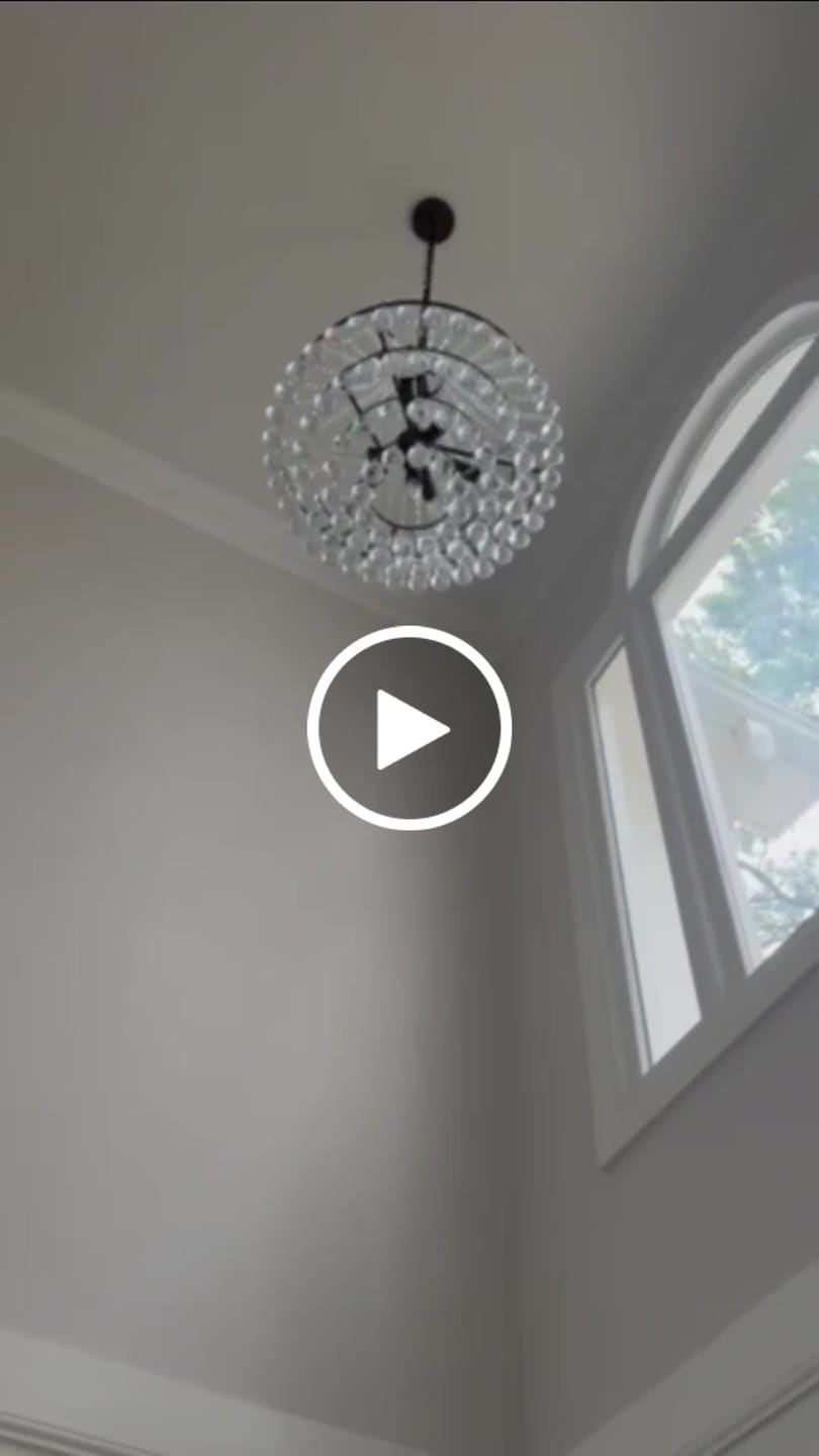 Customer video review of Vintage Luxury Antique Bronze Crystal Empire Chandelier
