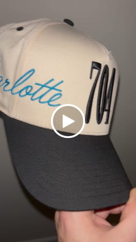 Customer video review of Glory Days Apparel - 704 Wrap Around Charlotte Natural/Black Hat
