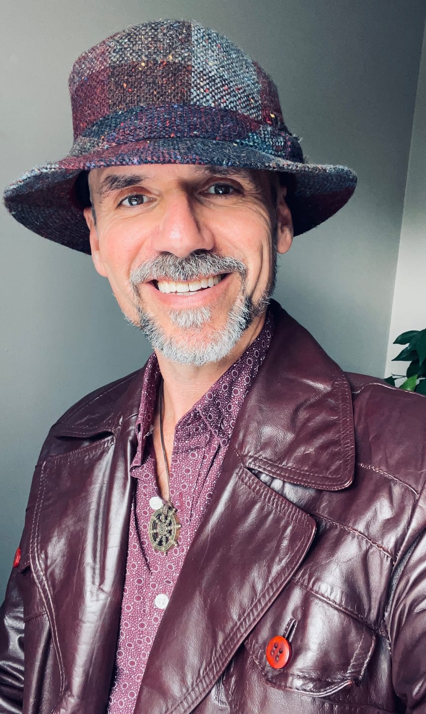 Customer photo review of Walking Hat Tweed