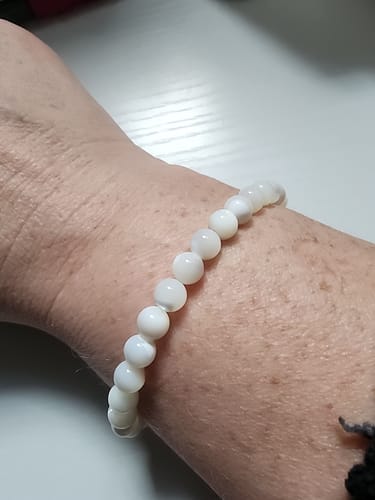 Customer photo review of STACKER - MOTHER OF PEARL (POS)