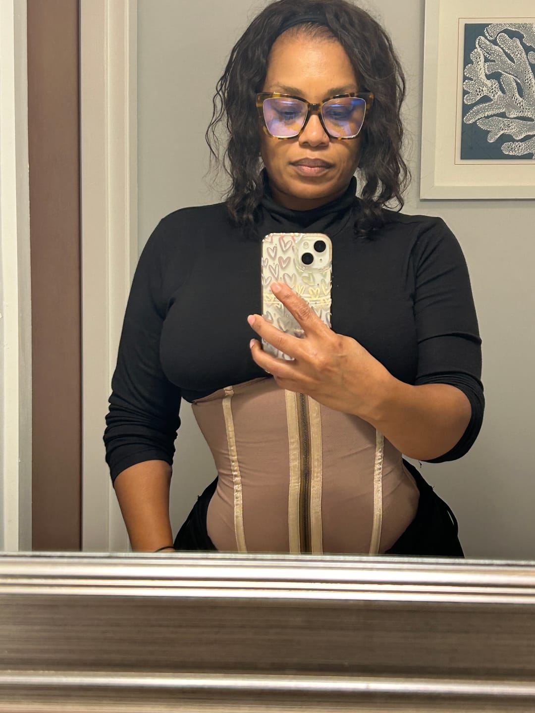 Customer photo review of Cocoa Waist Trainer
