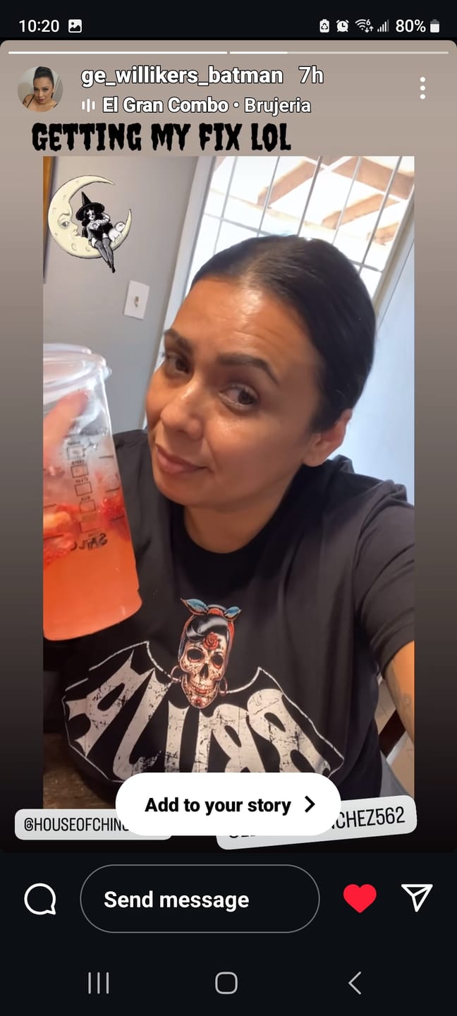 Customer photo review of Bruja Vintage Bat T-Shirt