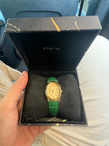 Customer photo review of Oval Bubble Diamond Watch