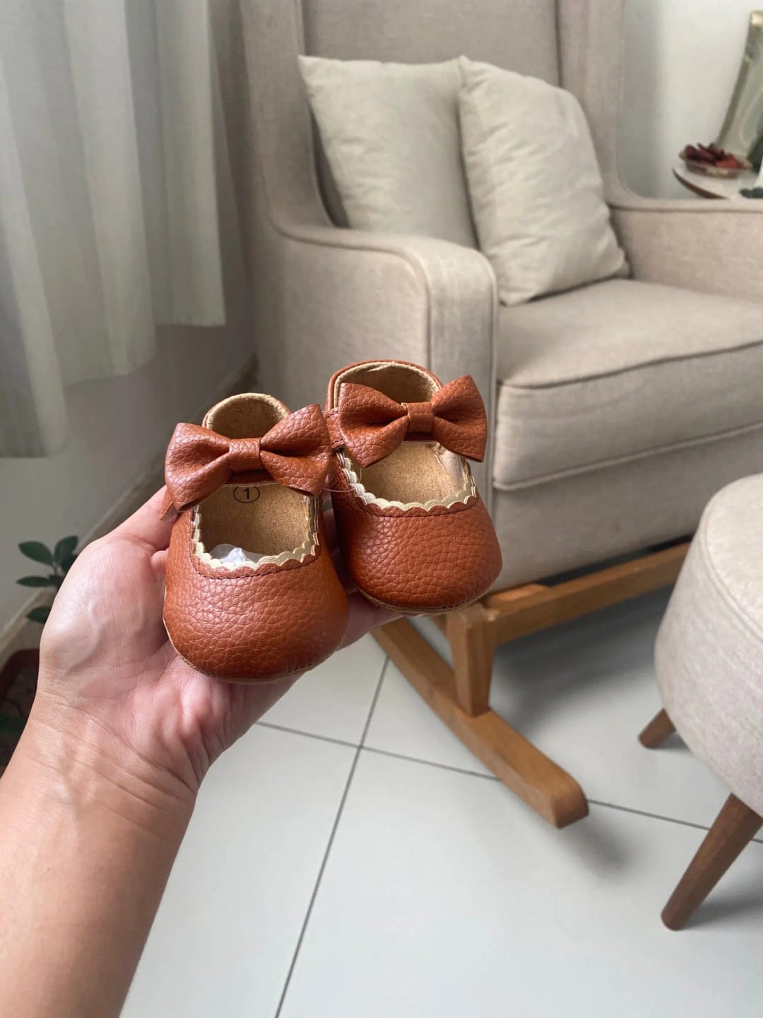 Customer photo review of Mary Janes  Non-slip Soft Sole Shoes