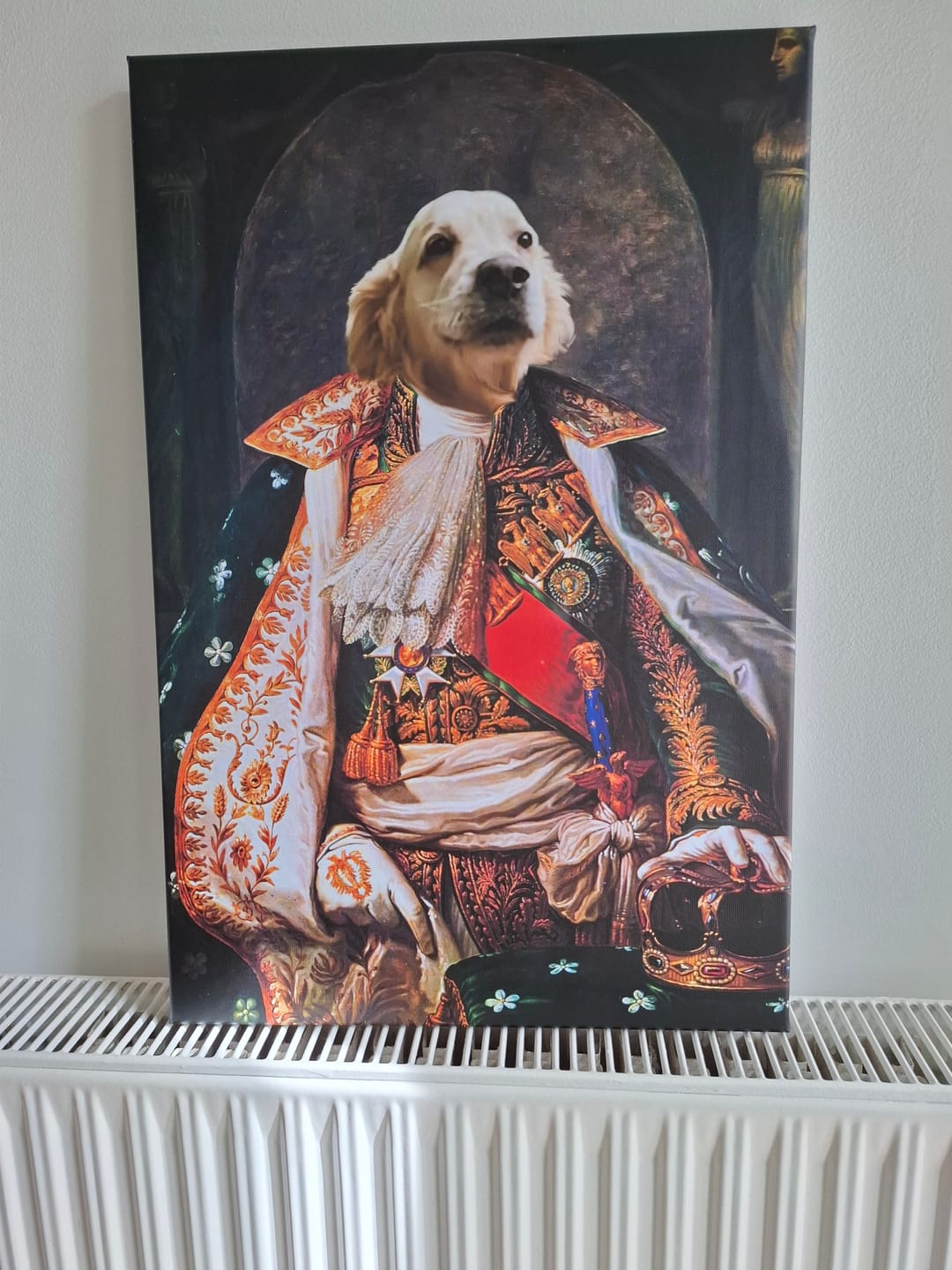 Customer photo review of Portrait Chien Conquérant