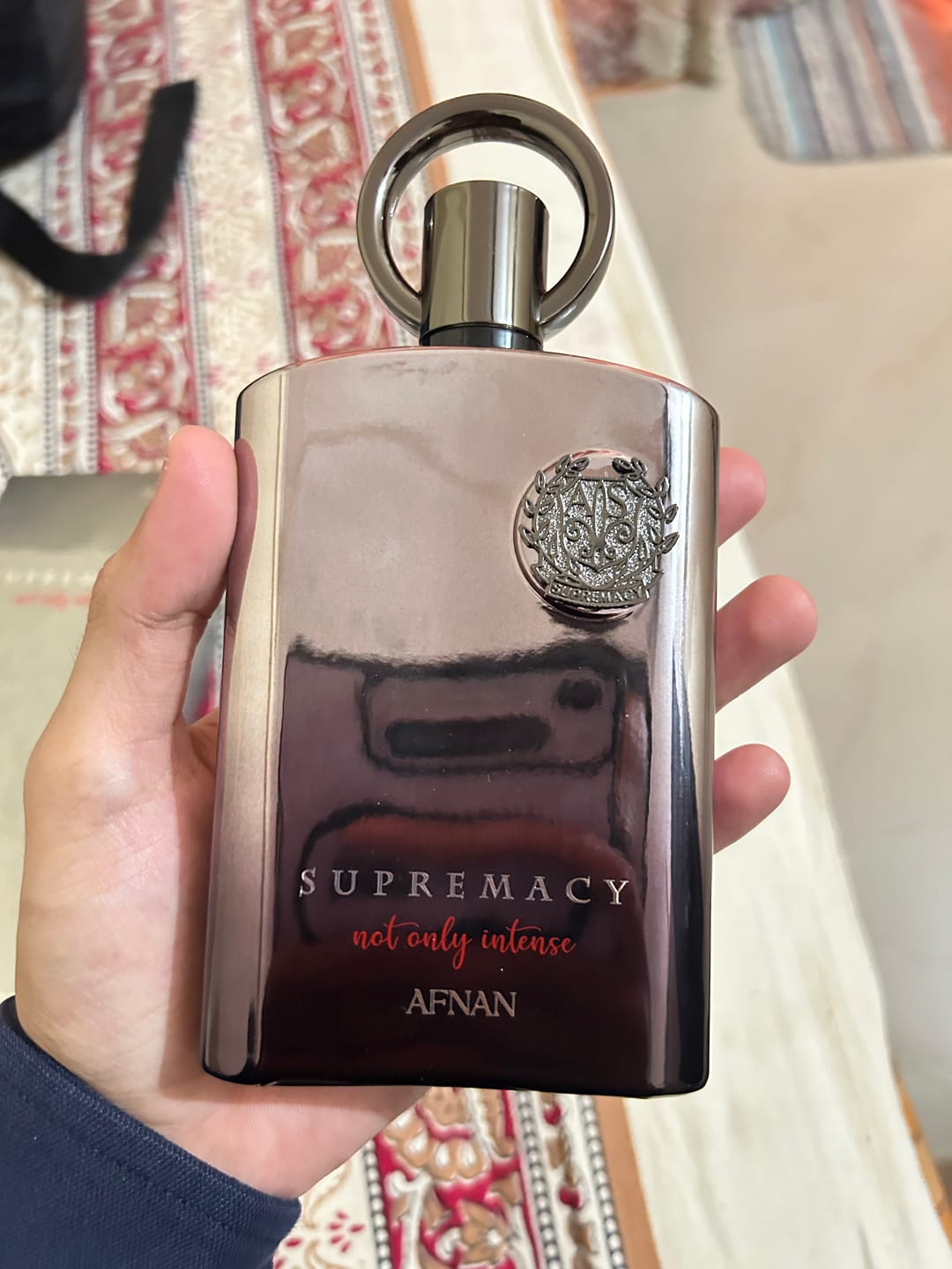 Customer photo review of Afnan Supremacy Not Only Intense Eau De Parfum For Men