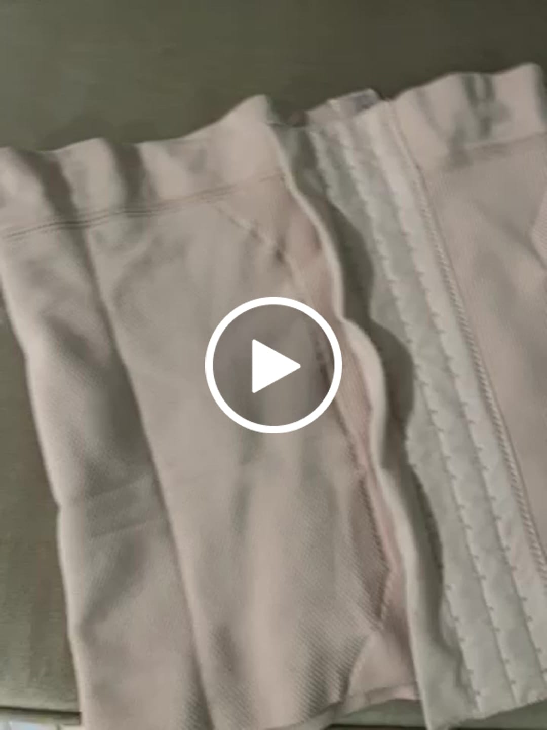 Customer video review of Microfiber Waist And Abdomen Control Corset