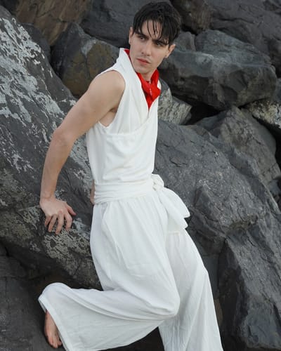 Customer photo review of Mens Solid Textured Casual Sleeveless Vest SKUK60800
