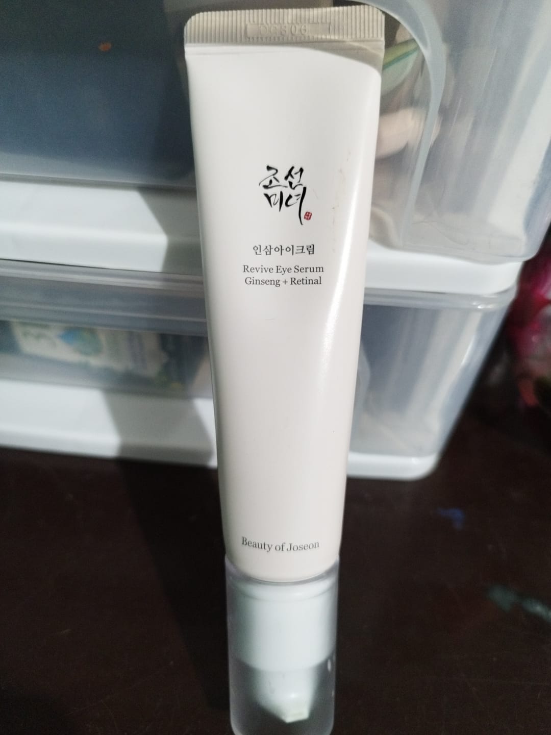 Customer photo review of REVIVE EYE SERUM : GINSENG + RETINAL 30ml