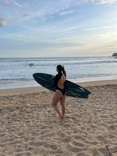 Customer photo review of Luna Long Sleeve Swimwear