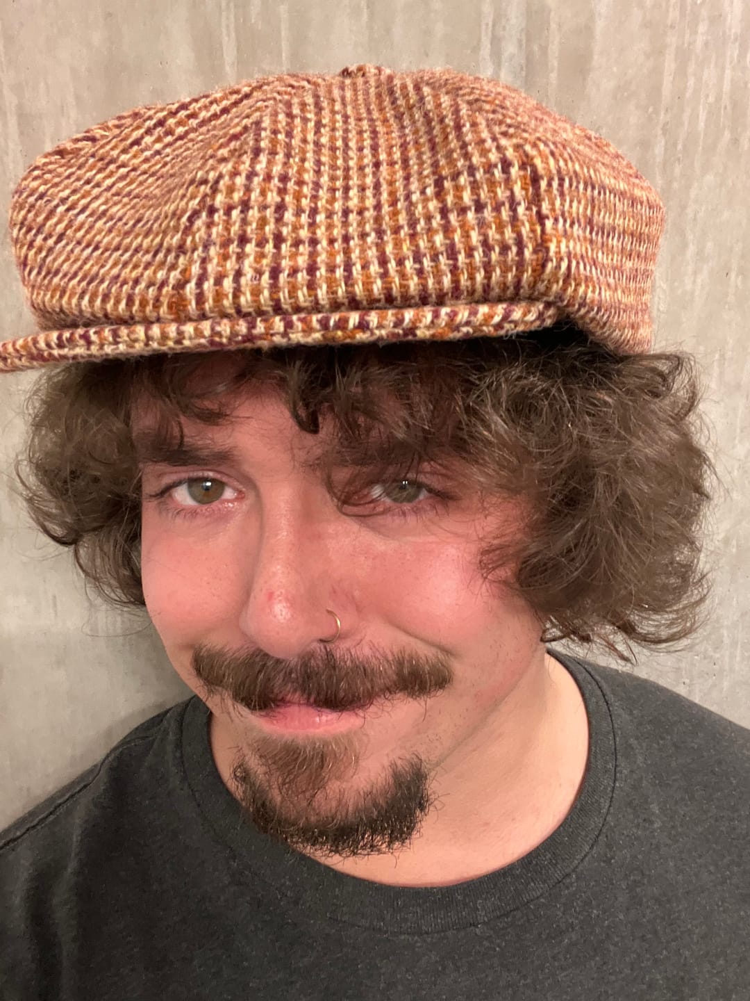 Customer photo review of Connery Cap Tweed