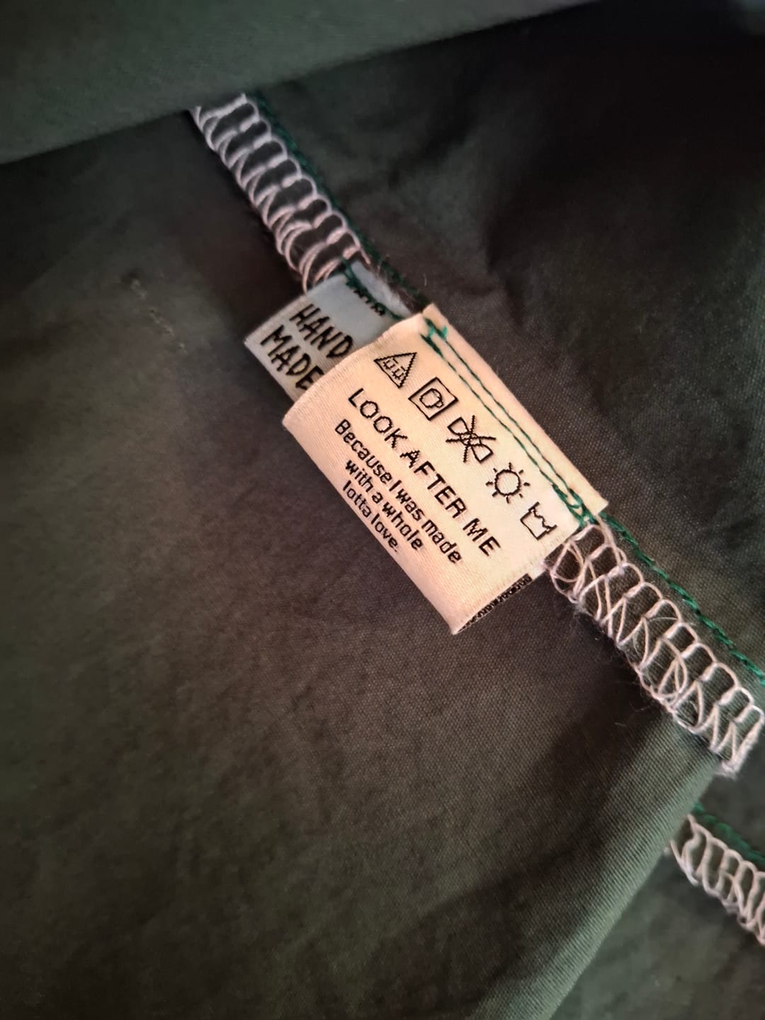 Customer photo review of Look After Me Look After You | 6 Sew-in Labels