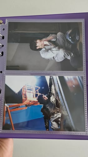 Customer photo review of [Version 2] Custom A5 pages - 2-Pocket - Postcards