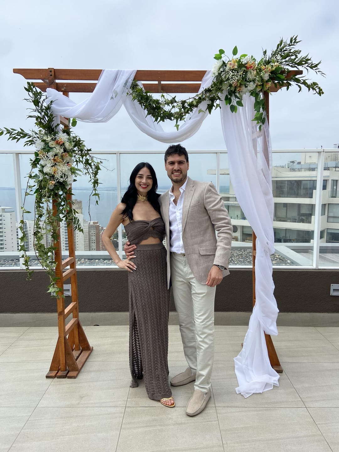 Customer photo review of Conjunto Aurora Taupe