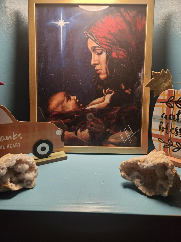 Customer photo review of A Savior is Born