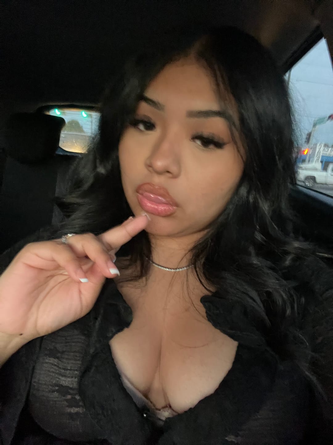 Customer photo review of DIAMOND TENNIS Necklace S925 Sterling Silver