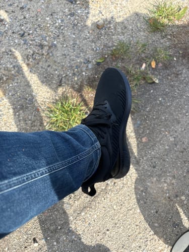 Customer photo review of ELEVATESHOES BLACK ALPHA