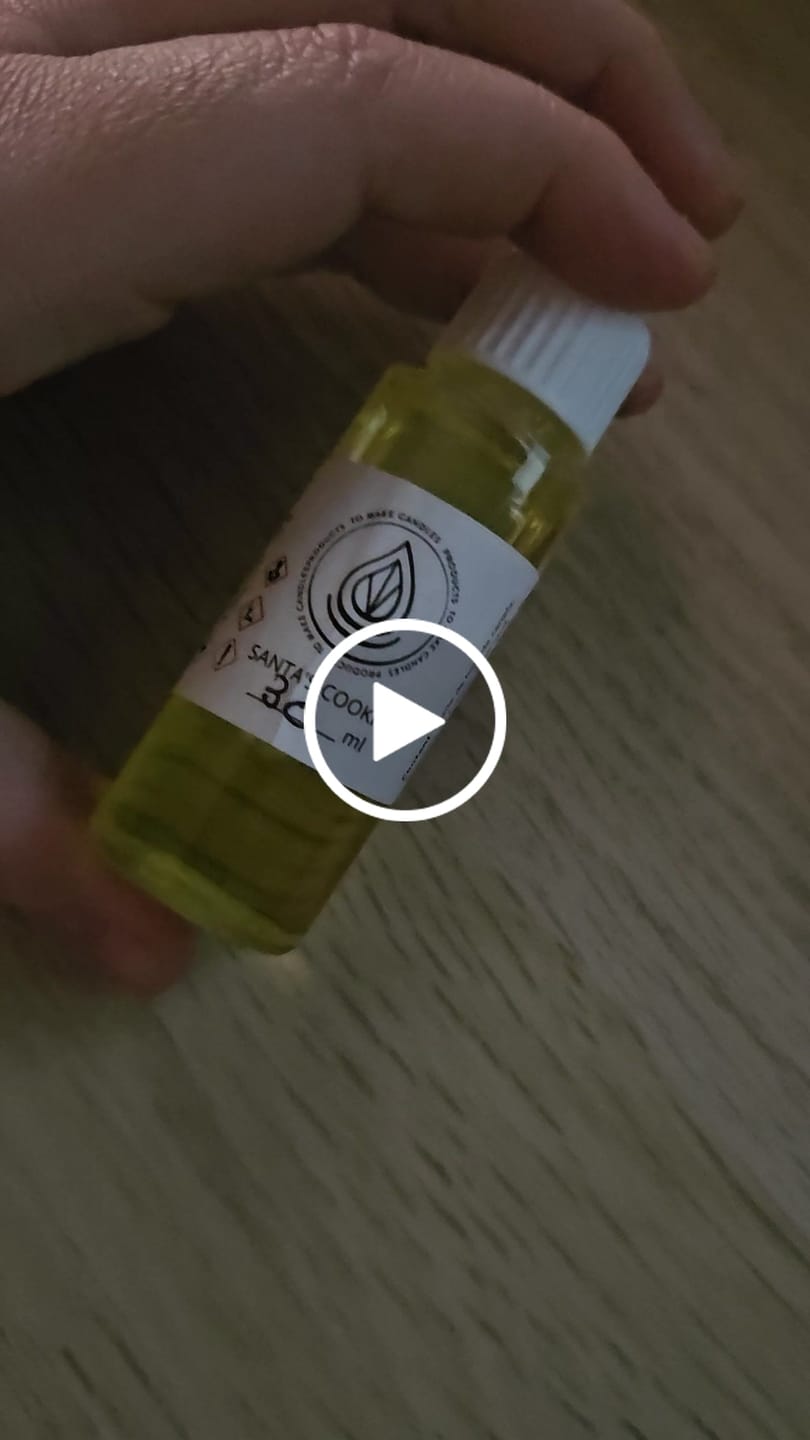 Customer video review of Fragancia SANTA'S COOKIES