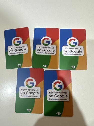 Customer photo review of Google Review NFC Card + QR Code