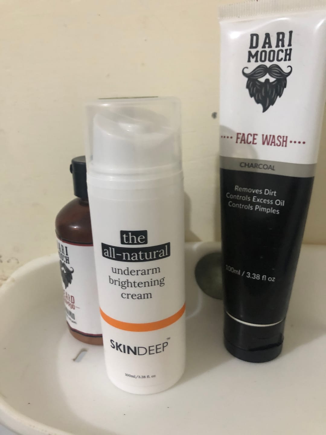 Customer photo review of THE ALL-NATURAL UNDERARM BRIGHTENING CREAM