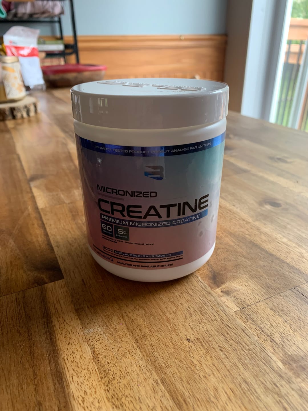 Customer photo review of Believe - Créatine Micronisée 300g