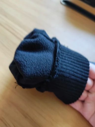 Customer photo review of Ultimate Winter Gloves