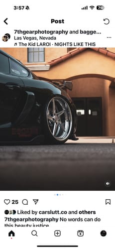 Customer photo review of CUSTOM FORGED 2-PIECE 5 SPOKE DEEP DISH WHEELS: RV-DP02