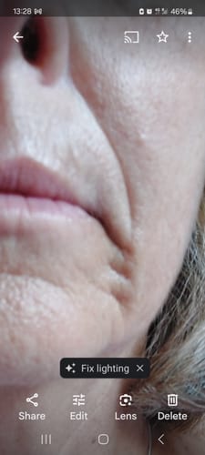 Customer photo review of Retinol Serum 30ml