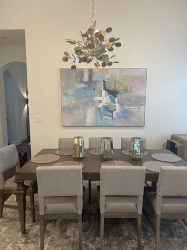 Customer photo review of Contemporary Abstract Art #ABAV47