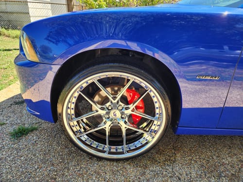 Customer photo review of CUSTOM 2-PIECE FORGED WHEELS: RV-DR08