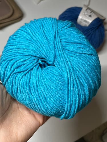 Customer photo review of YarnArt Jeans