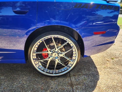 Customer photo review of CUSTOM 2-PIECE FORGED WHEELS: RV-DR08