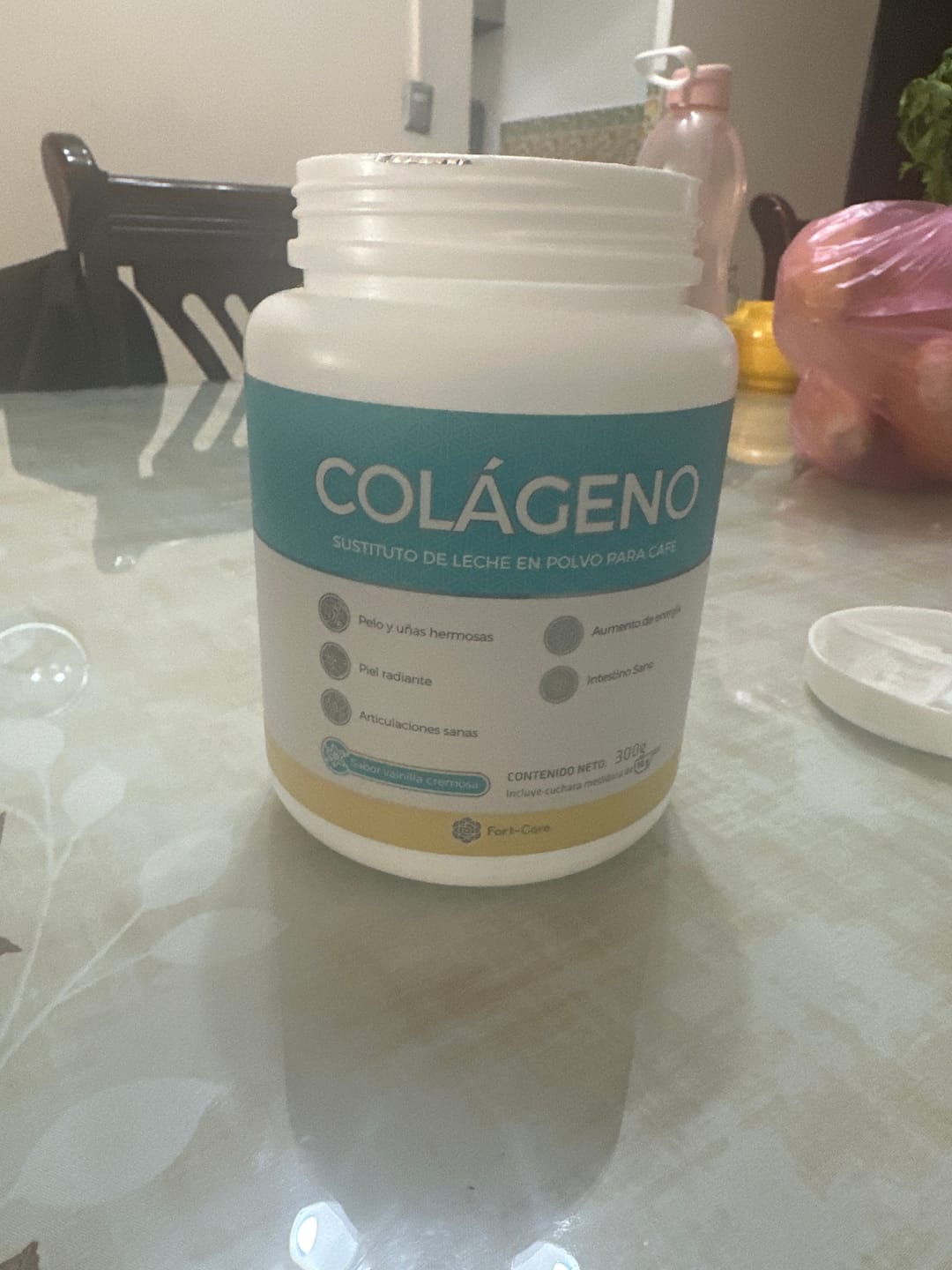 Customer photo review of Colágeno Fort Core