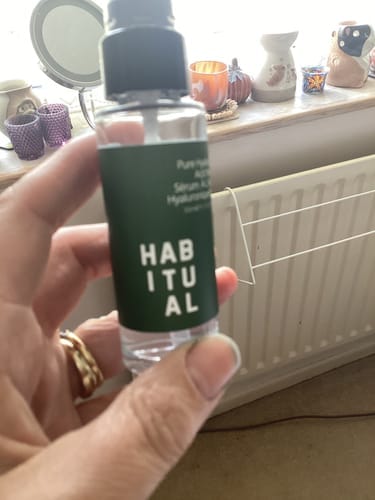Customer photo review of Hyaluronic Acid Serum 30ml