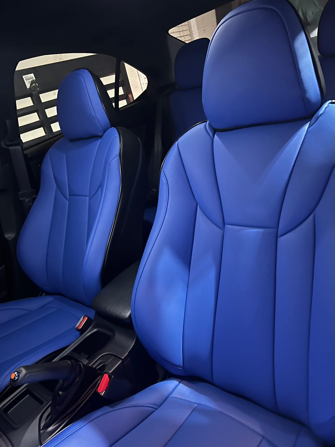 Customer photo review of 2022+ Subaru WRX Premium Custom Seat Covers