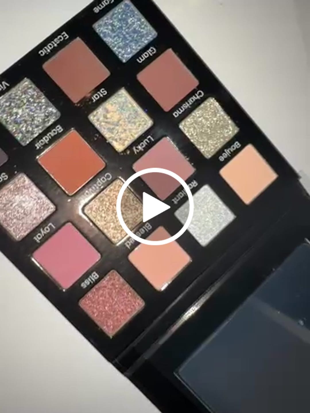 Customer video review of Boujee Boudoir Neutral Glam Eyeshadow Palette ( PRE ORDER 4 - 6 weeks )