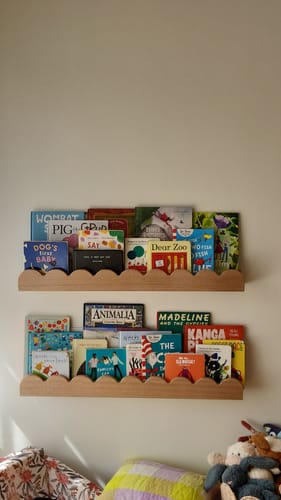 Customer photo review of Scallop Shelf