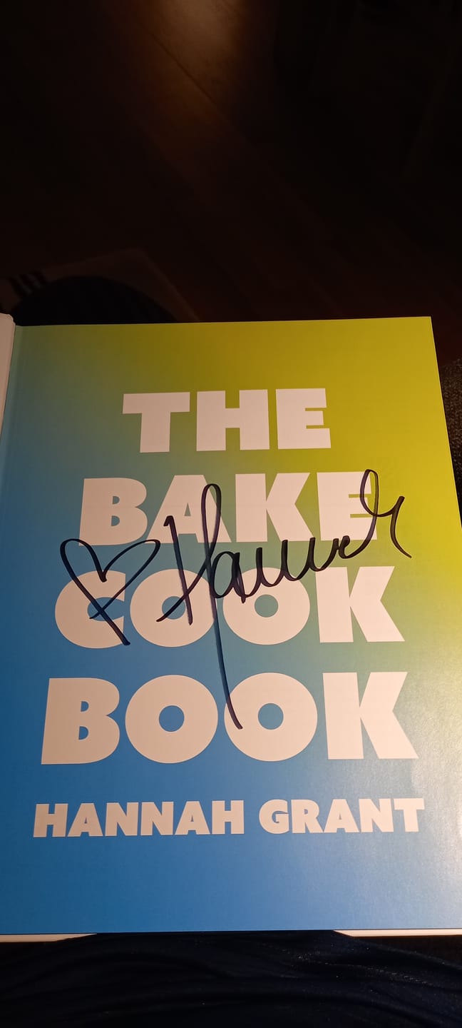 Customer photo review of The Bake Cookbook Forudbestilling