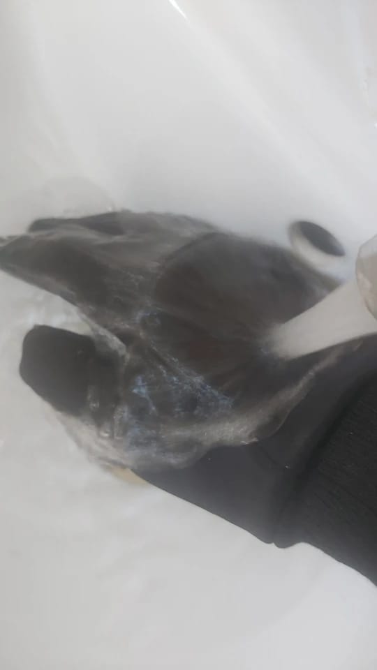 Customer photo review of Ultimate Winter Gloves
