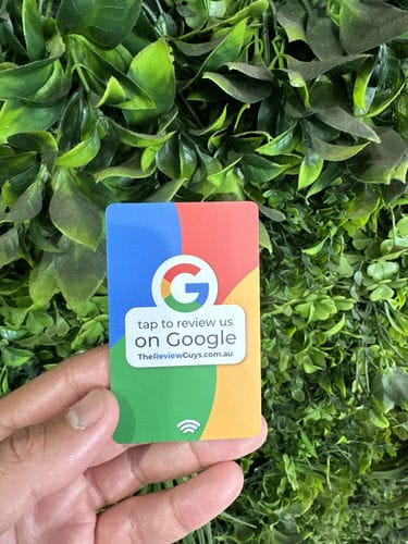Customer photo review of Google Review NFC Card + QR Code