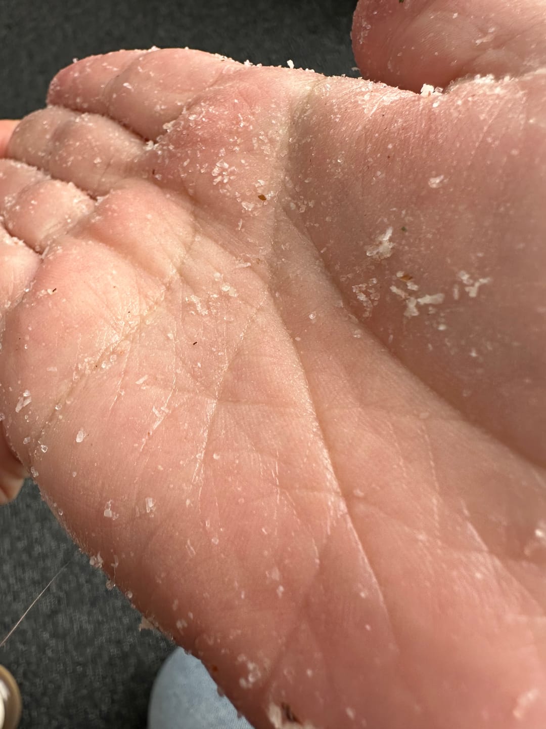 Customer photo review of Seyskyn Body Scrub
