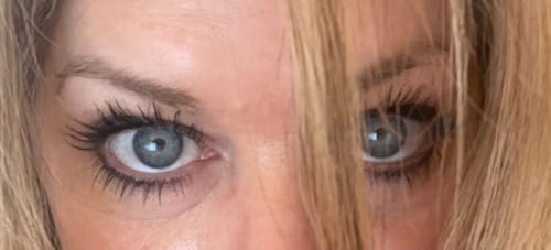 Customer photo review of Peptide Eye Cream 30ml