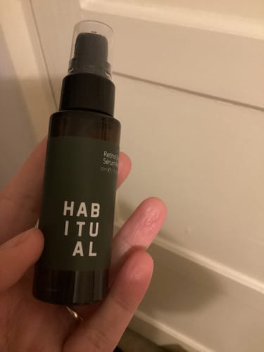 Customer photo review of Retinol Serum 30ml
