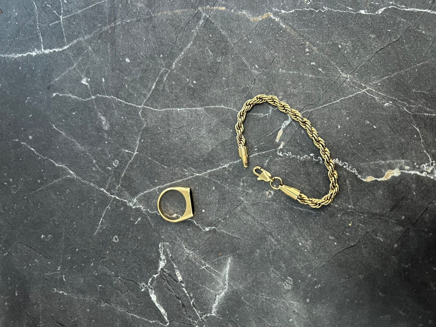 Customer photo review of Rope Bracelet (Gold) 5MM