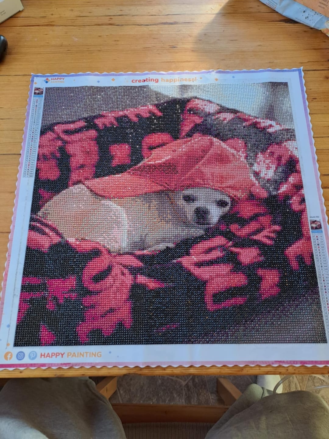Customer photo review of Eget Foto Diamond Painting