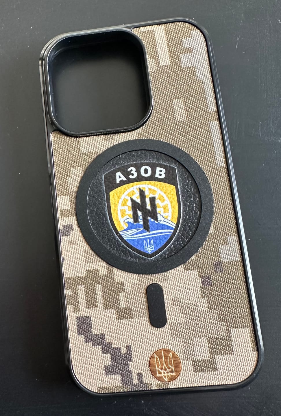 Customer photo review of Genuine Ukrainian Army MM14 Camo Case