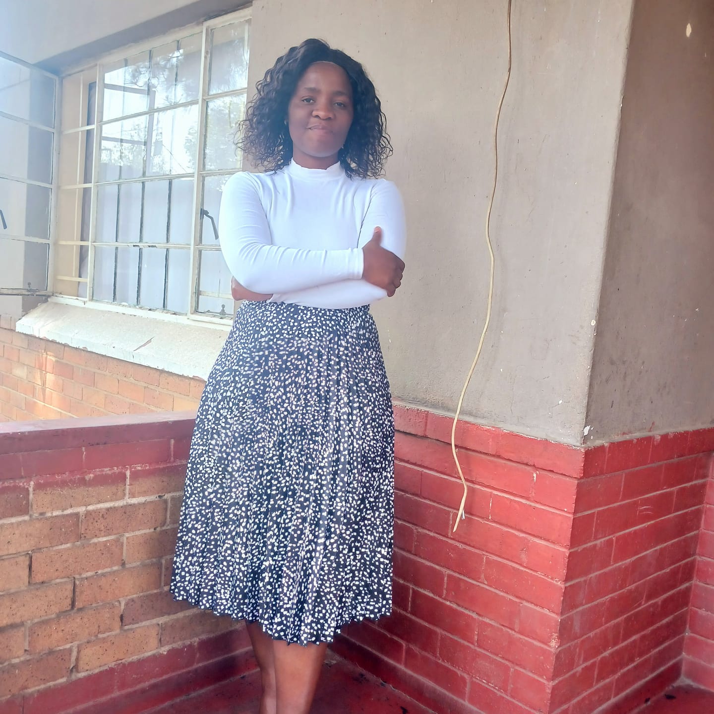 Customer photo review of Brazilian 4x4 Lace Wig - Water Wave 12"